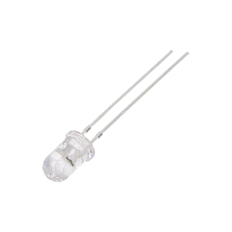 LED 5mm Albastru Clipire 2000-2500mcd 30° 20mA | Electronic-mag.ro | Componente Electronice