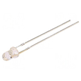 LED 3mm Roșie 1120-1560mcd 30° Convex 12VDC | Electronic-mag.ro | Componente Electronice