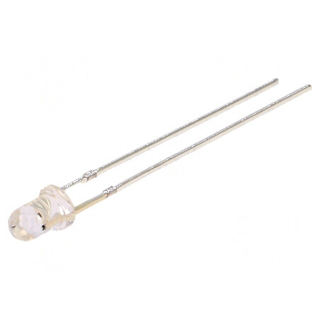 LED 3mm Roșie 1120-1560mcd 30° Convex 12VDC | Electronic-mag.ro | Componente Electronice