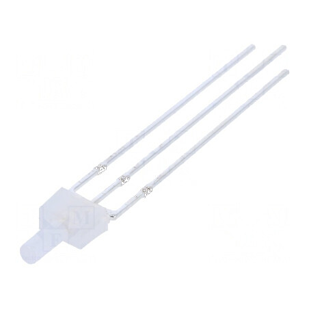LED bicolor 2mm roșu/albastru 750-1120mcd 90° | Electronic-mag.ro | Componente Electronice