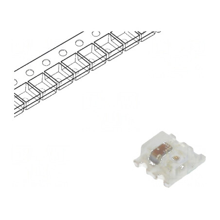 LED SMD 2020 RGB Programabil 2,2x2x0,85mm 120° 5mA -25÷80°C | Electronic-mag.ro | Componente Electronice