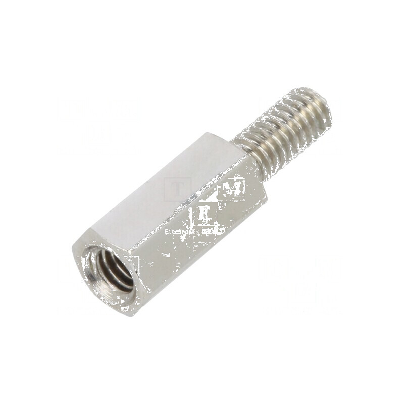 Piuliță distanțieră filetată 8mm M2.5 hexagonală | Electronic-mag.ro | Componente Electronice Piuliță distanțieră filetată 8mm M2.5 hexagonală | Electronic-mag.ro | Componente Electronice