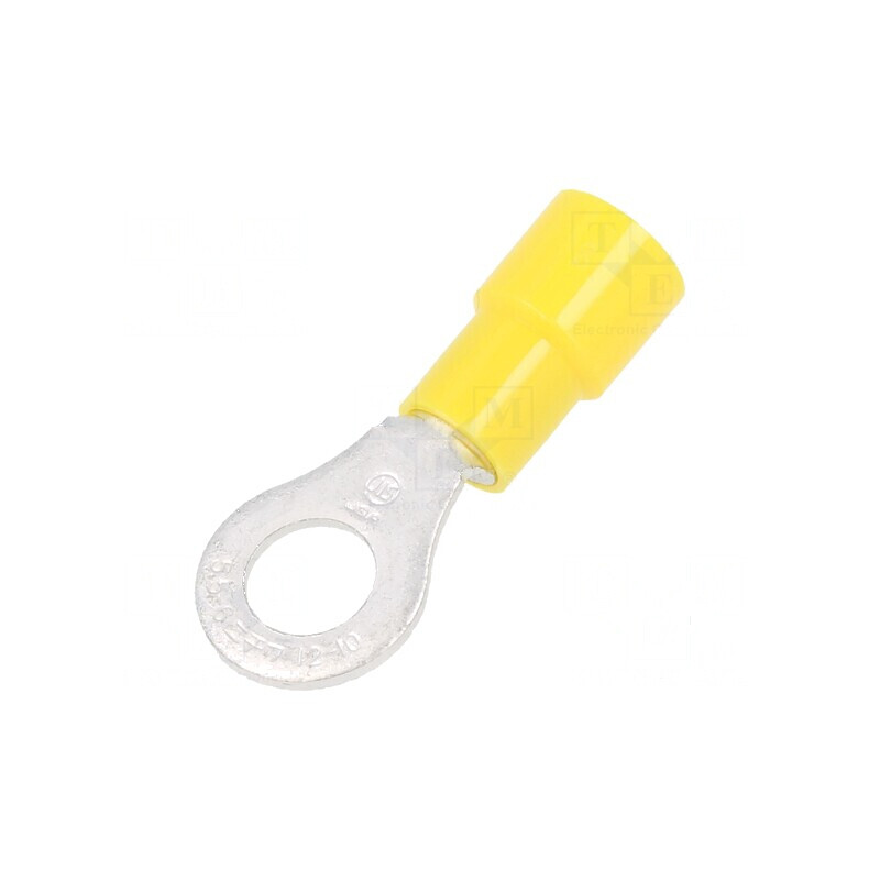Vârf inelar M6 6,4mm 2,63-6,64mm² crimpat cablu izolat | Electronic-mag.ro | Componente Electronice Vârf inelar M6 6,4mm 2,63-6,64mm² crimpat cablu izolat | Electronic-mag.ro | Componente Electronice