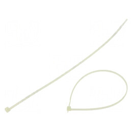 Colier de strângere poliamidă 290mm 3,5mm 135N naturală | Electronic-mag.ro | Componente Electronice