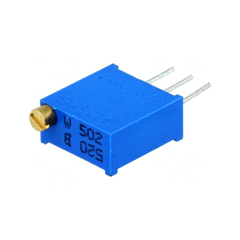 Potenţiometru 5kΩ 500mW THT Multitură ±10% | Electronic-mag.ro | Componente Electronice