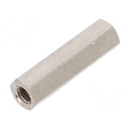Piuliță distanțieră filetată 19mm M3 hexagonală | Electronic-mag.ro | Componente Electronice