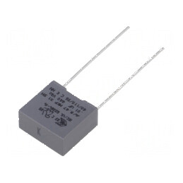 Condensator polipropilenă X1 10nF 13x6x12mm THT | Electronic-mag.ro | Componente Electronice