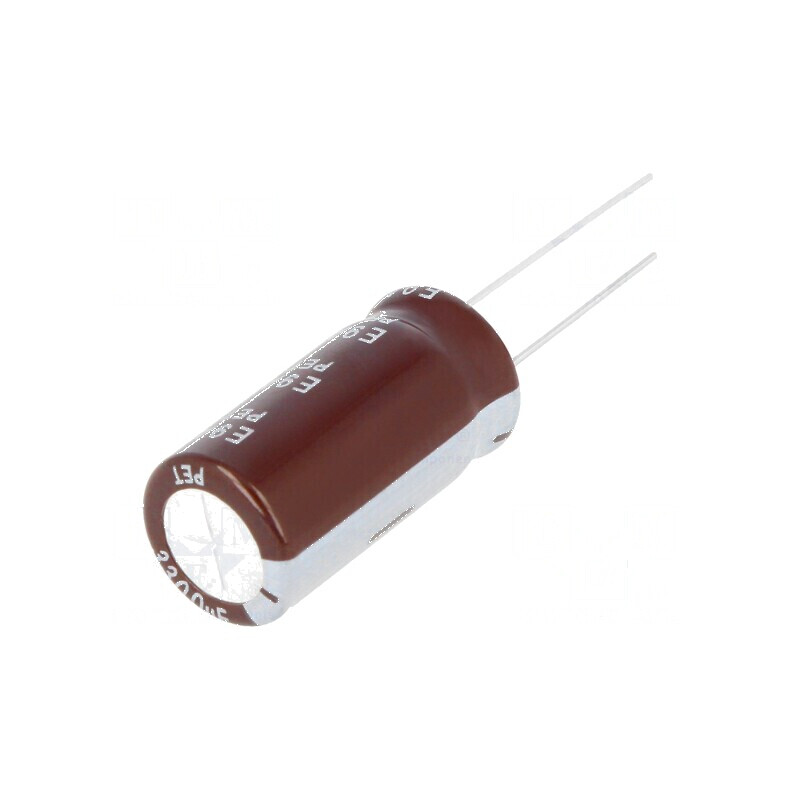 Condensator electrolitic THT 3300uF 16V 12x25mm ±20% | Electronic-mag.ro | Componente Electronice