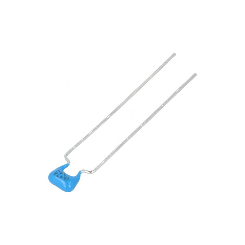 Condensator ceramic 4,7nF 1kV X7R ±10% THT 5mm | Electronic-mag.ro | Componente Electronice