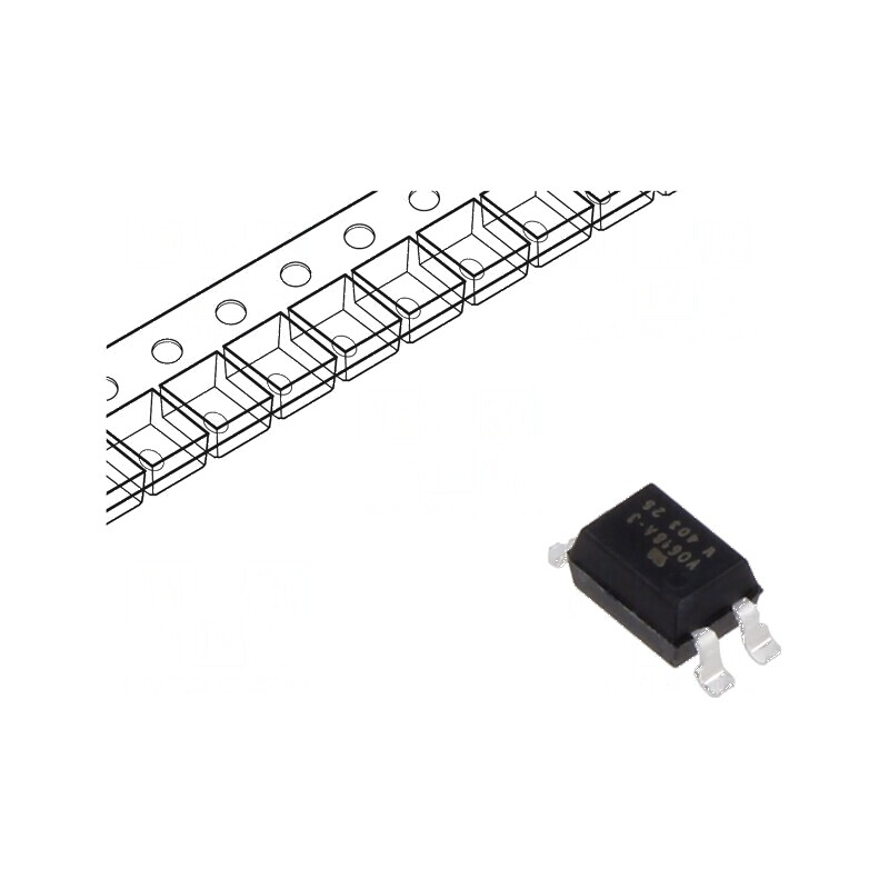 Optocuplor SMD 1 Canale, 5.3kV Izolație, 80V Uce, SMD4 | Electronic-mag.ro | Componente Electronice Optocuplor SMD 1 Canale, 5.3kV Izolație, 80V Uce, SMD4 | Electronic-mag.ro | Componente Electronice