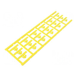 Markere poliamidă 66 galbenă 3÷5mm -40÷100°C clichet SFC | Electronic-mag.ro | Componente Electronice
