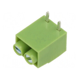 Regletă de conexiuni PCB 5mm cu 2 piste | Electronic-mag.ro | Componente Electronice