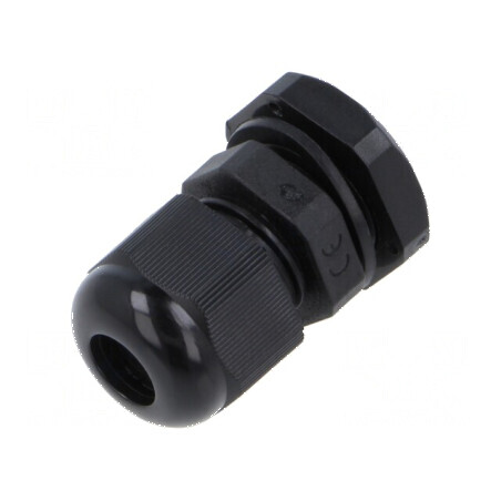 Garnitură etanșare M16 poliamidă neagră 1,5 | Electronic-mag.ro | Componente Electronice