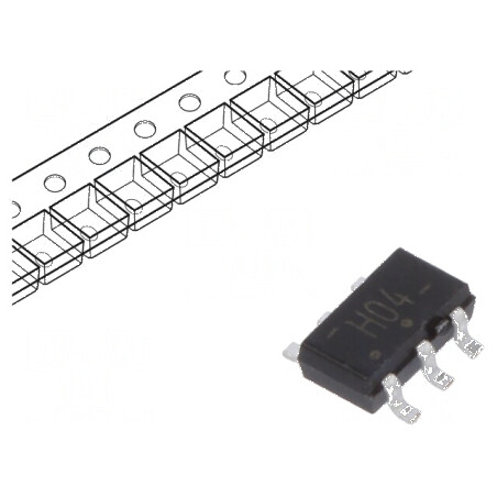 IC digital CMOS SMD TSOP6 Mini Logic 2÷6VDC HC | Electronic-mag.ro | Componente Electronice