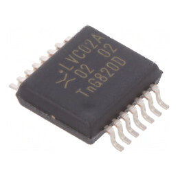 IC digital NOR, 4 intrări, 2 ieșiri, CMOS/TTL, SMD SSOP14, 1,2-3,6VDC | Electronic-mag.ro | Componente Electronice