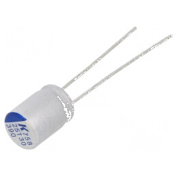 Condensator polimeric 390uF 2.5VDC THT ESR 18mΩ | Electronic-mag.ro | Componente Electronice