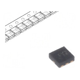 Diodă TVS 6,6V 5A DFN6 ESD pentru rețea | Electronic-mag.ro | Componente Electronice