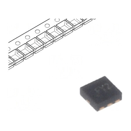 Diodă TVS 6,6V 5A DFN6 ESD pentru rețea | Electronic-mag.ro | Componente Electronice