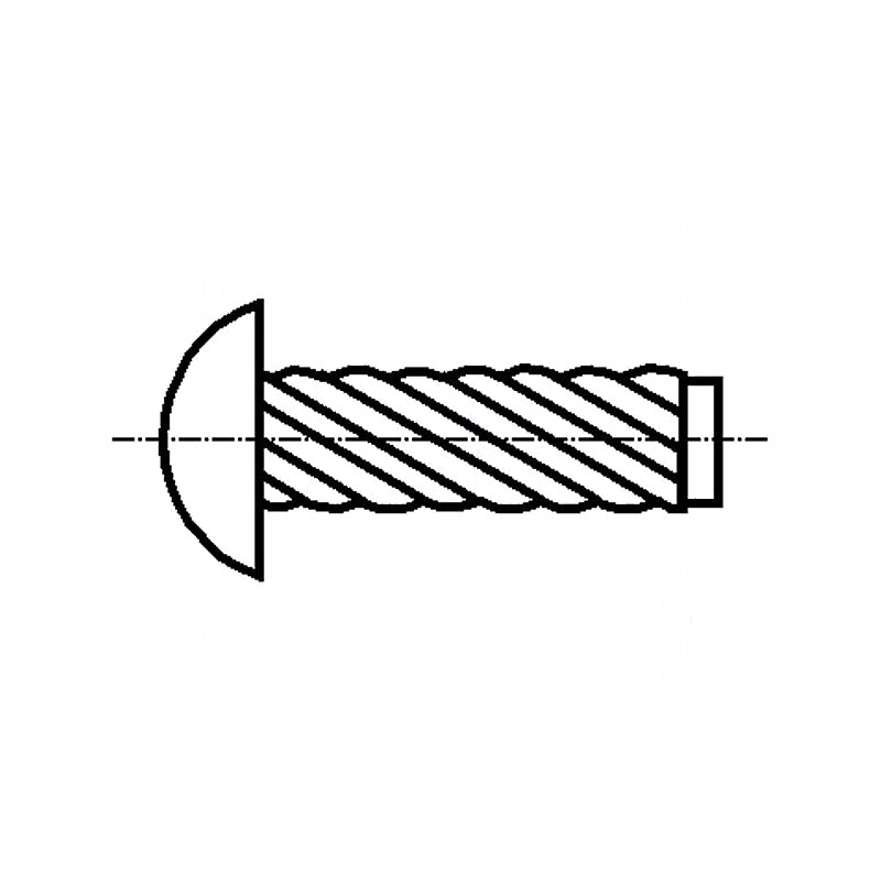 Nit cu şurub oțel inoxidabil A2 BN 689 1,85mm x 3,17mm | Electronic-mag.ro | Componente Electronice