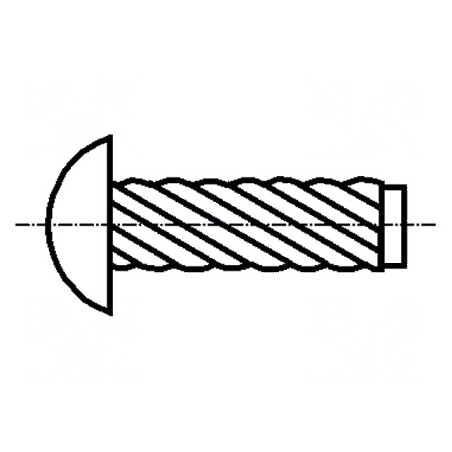 Nit cu şurub oțel inoxidabil A2 BN 689 1,85mm x 3,17mm | Electronic-mag.ro | Componente Electronice