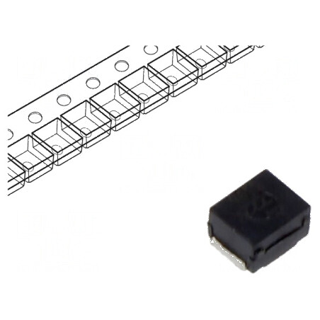 Inductor ferită SMD 1210 2,2uH 270mA 0,75Ω Q25 125MHz ±10% | Electronic-mag.ro | Componente Electronice