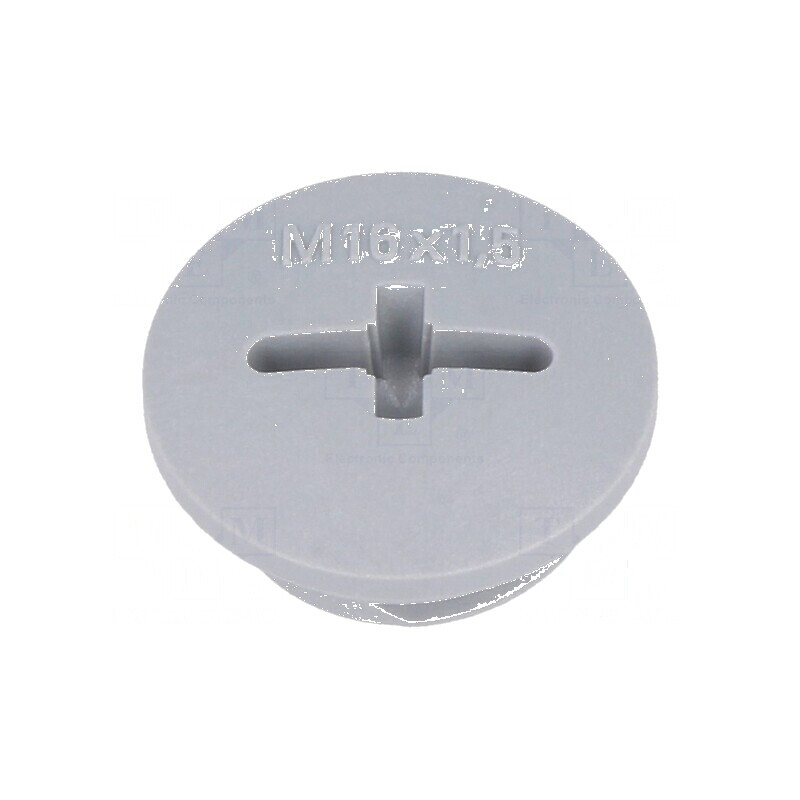 Capac protecție M16 1,5 IP54 poliamidă gri închis 7mm | Electronic-mag.ro | Componente Electronice Capac protecție M16 1,5 IP54 poliamidă gri închis 7mm | Electronic-mag.ro | Componente Electronice