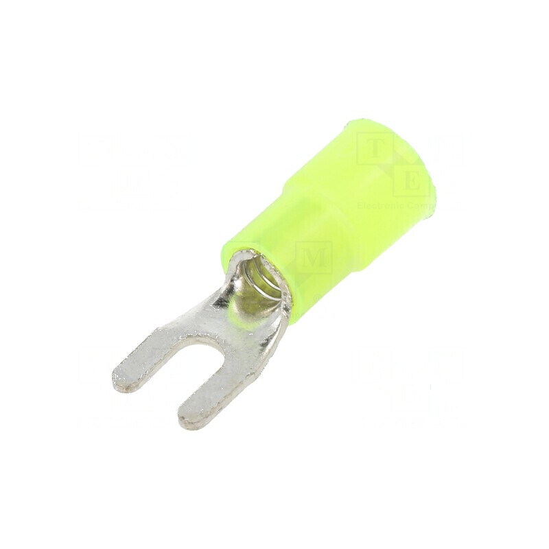 Furcă M3,5 Ø3,7mm pentru cablu izolată 4÷6mm2 crimpat | Electronic-mag.ro | Componente Electronice Furcă M3,5 Ø3,7mm pentru cablu izolată 4÷6mm2 crimpat | Electronic-mag.ro | Componente Electronice