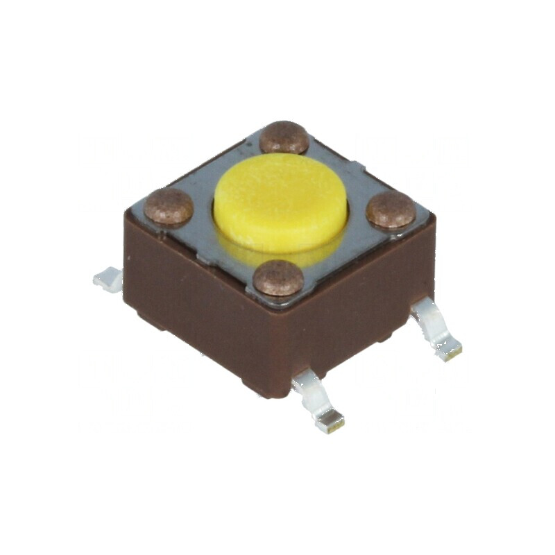 Microîntrerupător TACT SPST-NO 0,05A/12VDC SMT | Electronic-mag.ro | Componente Electronice