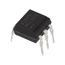 Optotriac 5kV 400V fără sistem de conectare la zero | Electronic-mag.ro | Componente Electronice