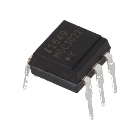 Optotriac 5kV 400V fără sistem de conectare la zero | Electronic-mag.ro | Componente Electronice