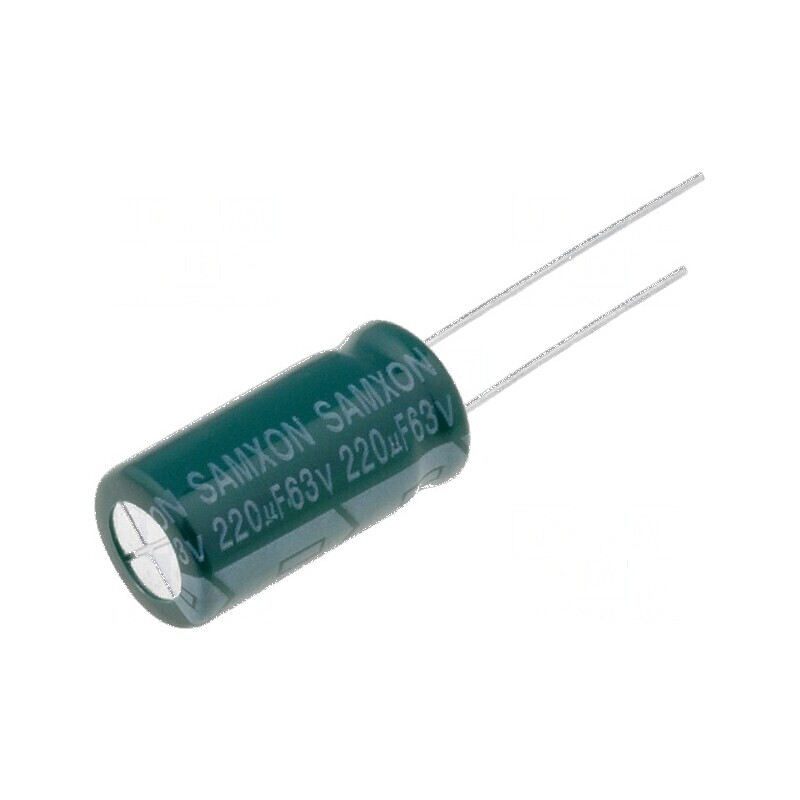 Condensator electrolitic low ESR THT 220uF 63V 10x20mm | Electronic-mag.ro | Componente Electronice Condensator electrolitic low ESR THT 220uF 63V 10x20mm | Electronic-mag.ro | Componente Electronice
