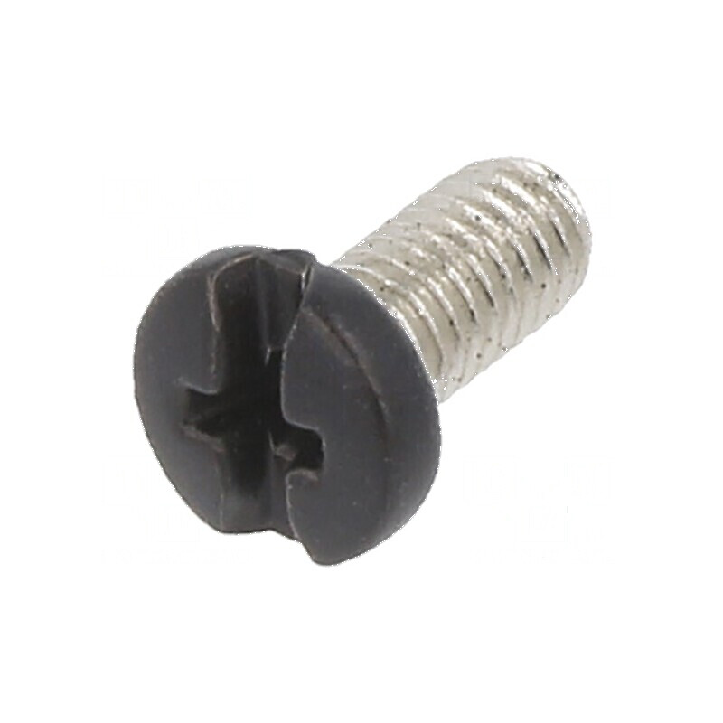 Şurub M3x6 Cap Rotund Phillips Alamă Neagră | Electronic-mag.ro | Componente Electronice
