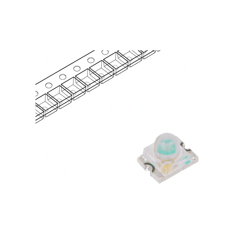 LED SMD 1209 Albastru 500-900mcd 3,2x2,4x2,4mm 20° 20mA | Electronic-mag.ro | Componente Electronice