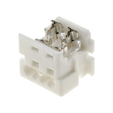 Conector cablu-placă mufă mamă 4 PIN 1,27mm IDC PicoFlex | Electronic-mag.ro | Componente Electronice