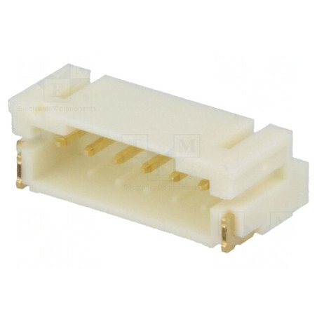Conector cablu-placă soclu tată PIN 6 Pas 2mm SMT 1A 100V | Electronic-mag.ro | Componente Electronice