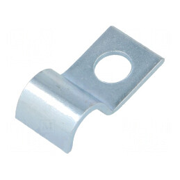 Clemă montată cu şurub 8mm, orificiu montare 6mm, lățime 12mm 1015 | Electronic-mag.ro | Componente Electronice