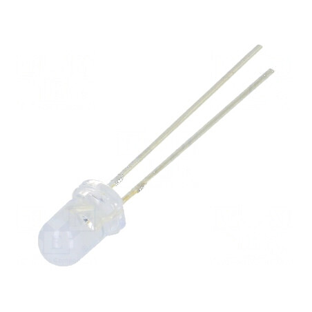 LED 5mm roșie 2180-3000mcd 100° convex | Electronic-mag.ro | Componente Electronice
