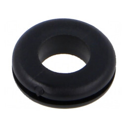 Manşon PVC Ø 9,5mm Ø 7mm negru 0÷80°C | Electronic-mag.ro | Componente Electronice