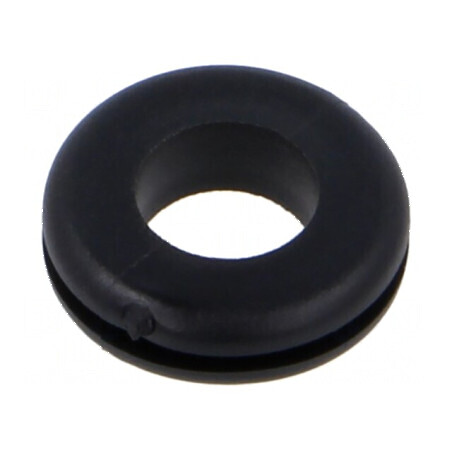 Manşon PVC Ø 9,5mm Ø 7mm negru 0÷80°C | Electronic-mag.ro | Componente Electronice