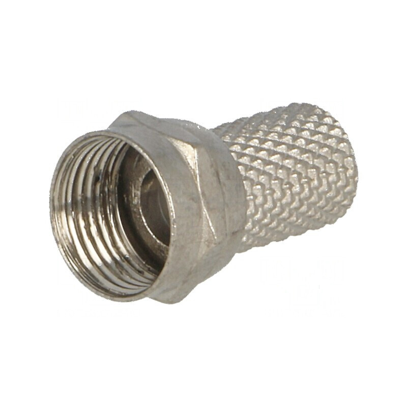 Conector F mufă tată drept pentru cablu CT100 RG6 Ømax 6,5mm | Electronic-mag.ro | Componente Electronice Conector F mufă tată drept pentru cablu CT100 RG6 Ømax 6,5mm | Electronic-mag.ro | Componente Electronice