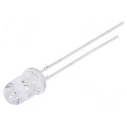 LED 5mm Albastru 1560-2180mcd 30° Convex 5VDC | Electronic-mag.ro | Componente Electronice