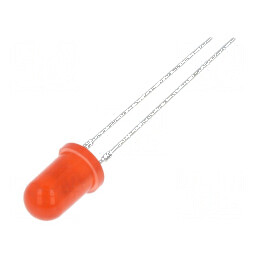 LED 5mm roșie clipire 1120-1560mcd 20mA 60° | Electronic-mag.ro | Componente Electronice