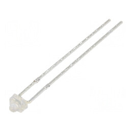 LED UV 30° 20mA 114mW 390-400nm 3-3,8VDC THT | Electronic-mag.ro | Componente Electronice