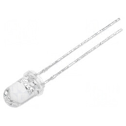 LED 5mm mov convex 15° 2-3.8VDC | Electronic-mag.ro | Componente Electronice