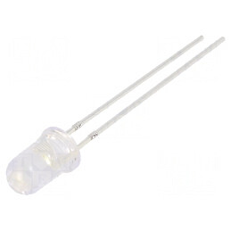 LED 5mm alb rece 7000-8400mcd 15° convex 96mW | Electronic-mag.ro | Componente Electronice