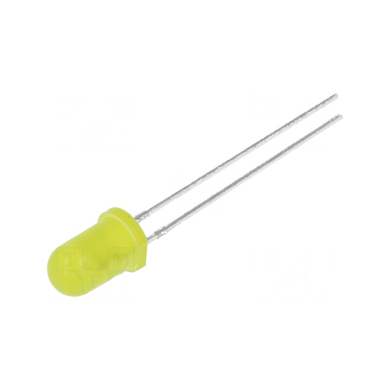 LED 5mm galbenă clipitoare 1120-1560mcd 60° 20mA | Electronic-mag.ro | Componente Electronice