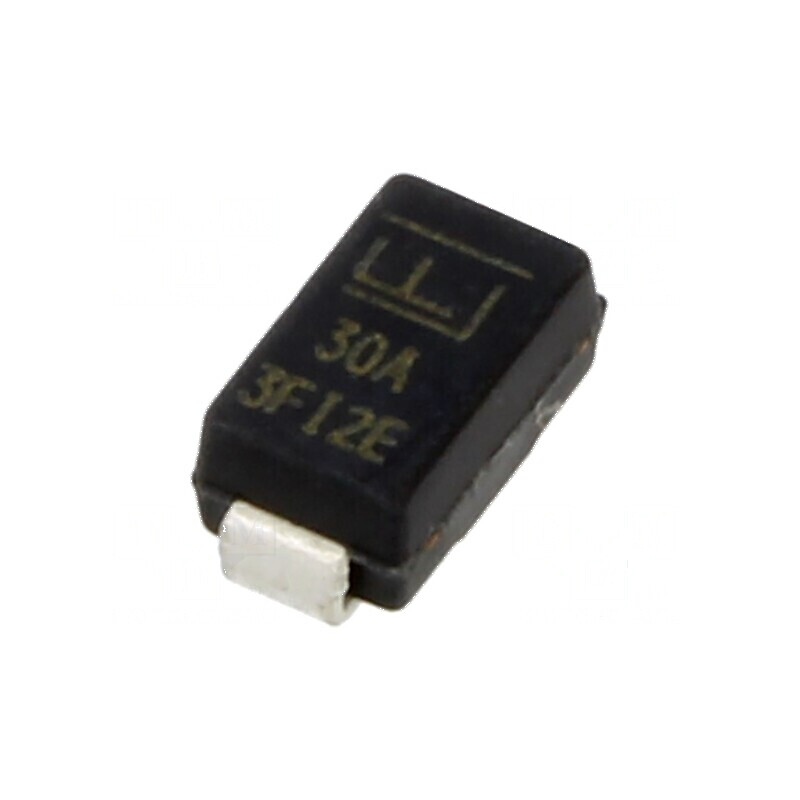 Diodă TVS 400W 30V 9,9A Unidirecțională SMA | Electronic-mag.ro | Componente Electronice