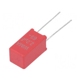 Condensator polipropilenă X2 R46 10nF 18x5x11mm THT ±10% | Electronic-mag.ro | Componente Electronice