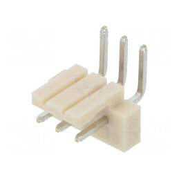 Conector cablu-placă soclu tată DF1 2,5mm 3 PIN THT 250V 3A | Electronic-mag.ro | Componente Electronice