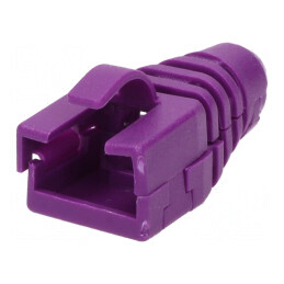 Protecție mufă RJ45 violetă | Electronic-mag.ro | Componente Electronice